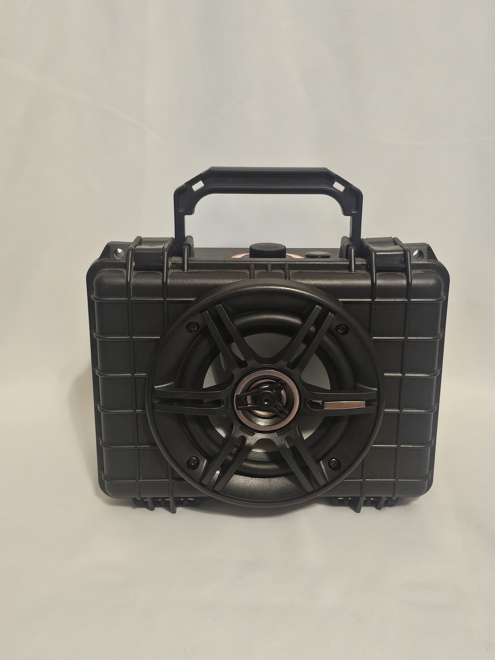 Portable Black Rugged Bluetooth Speaker Case